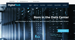 Desktop Screenshot of digitaltech.com