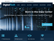 Tablet Screenshot of digitaltech.com